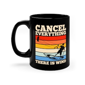 Kitesurfcadeau / grappige mok kitesurfer voor hem en haar / Koffiekopje kitesurfliefhebber / Kitesurfen vader cadeaus / Kitesurfer cadeau / Mokken