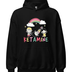 Ketamine Hoodie: Funny EDM Rave Festival Pullover