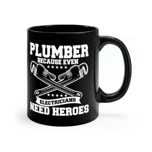 Mug plombier amusant : cadeau pour plombier