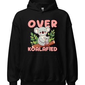 Koala Sweatshirt / Cute Koala Lover Hoodie / Koala Bear Christmas Gift / Animal Lover Holiday Apparel / Cozy Koala Jumper / Koala Sweater