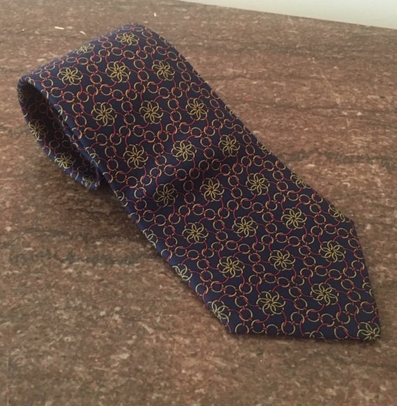 Hermes' Paris Vintage Silk Luxury NeckTie Made In… - image 1