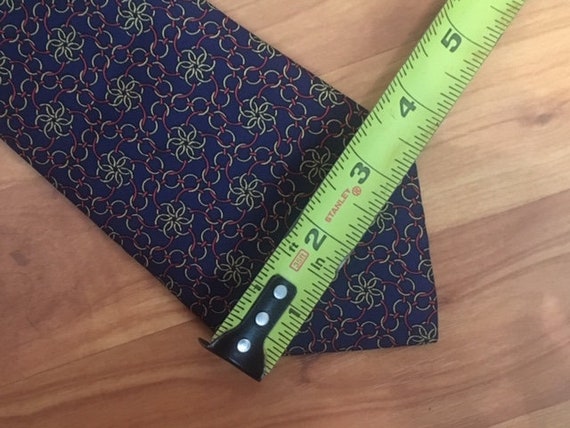 Hermes' Paris Vintage Silk Luxury NeckTie Made In… - image 6