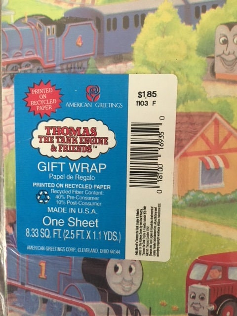 Thomas sale gift wrap