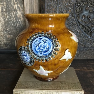 Rare and beautiful Doulton Lambeth vase