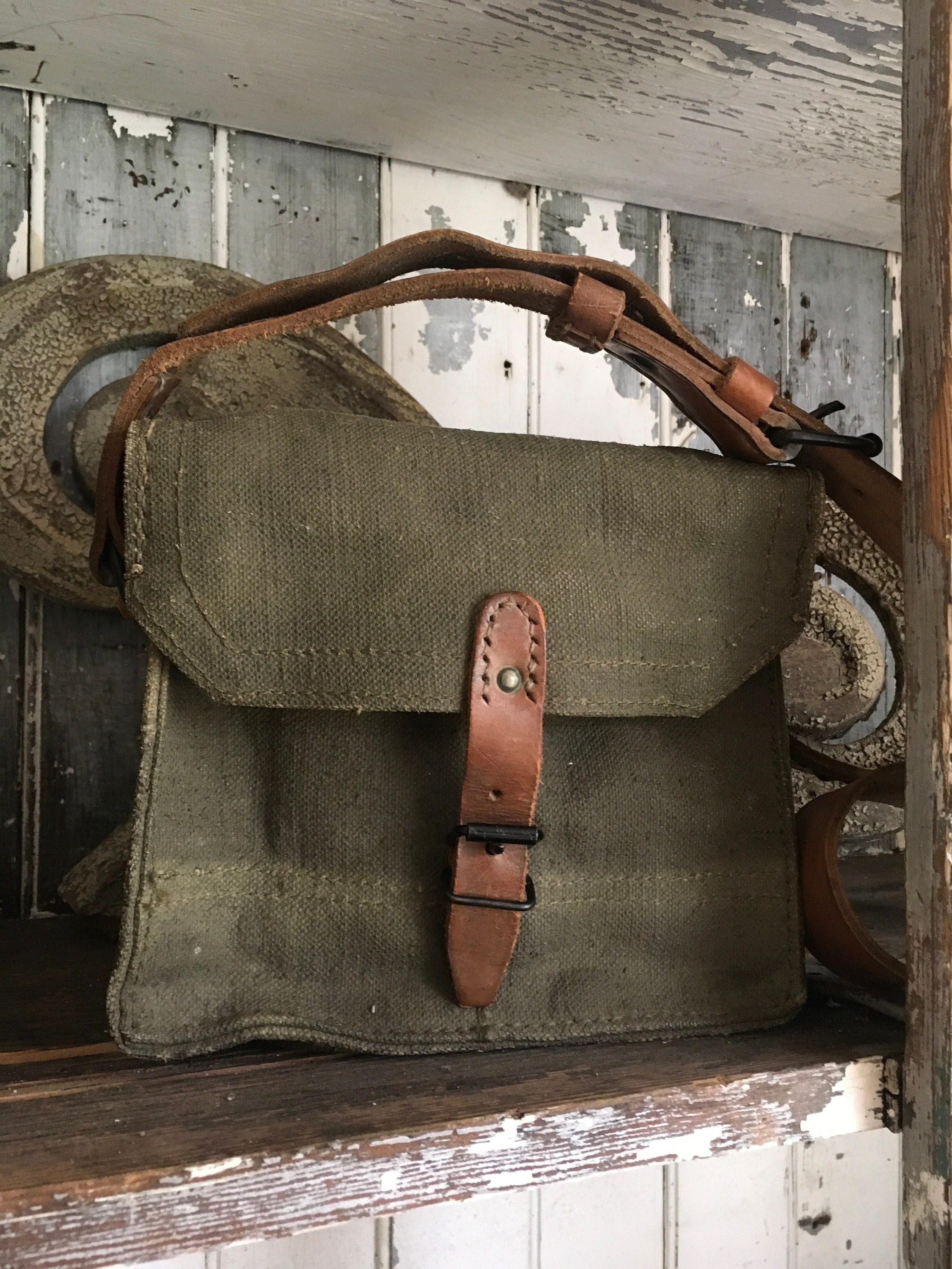 French Military Crossbody Carry Case - Etsy
