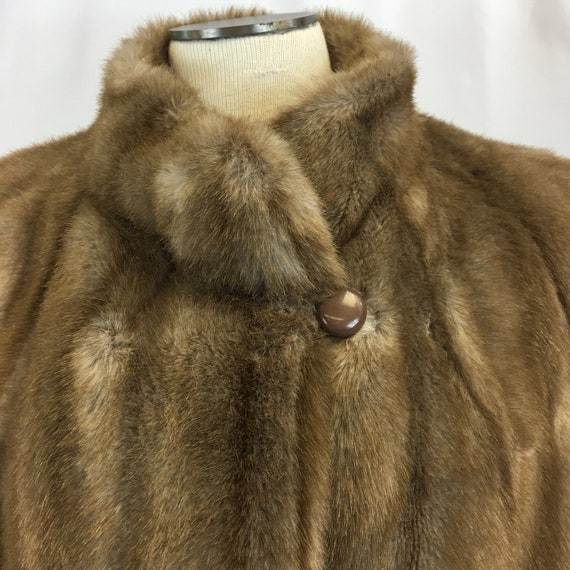 Vintage Tissavel Paris Faux Mink Faux Fur Coat - image 2