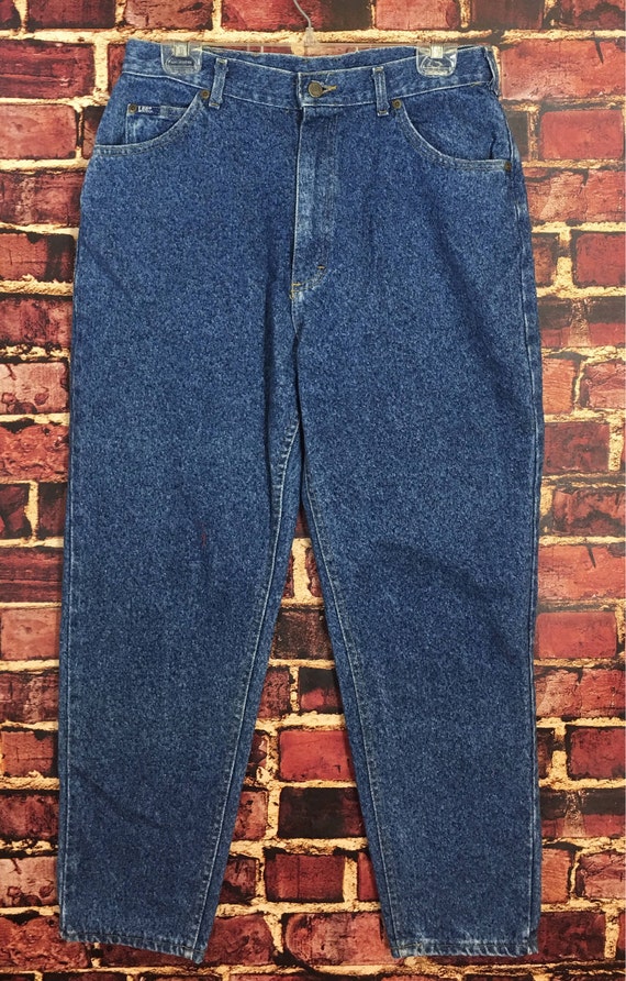 Vintage 80's Lee High Waisted Mom Jeans 14P