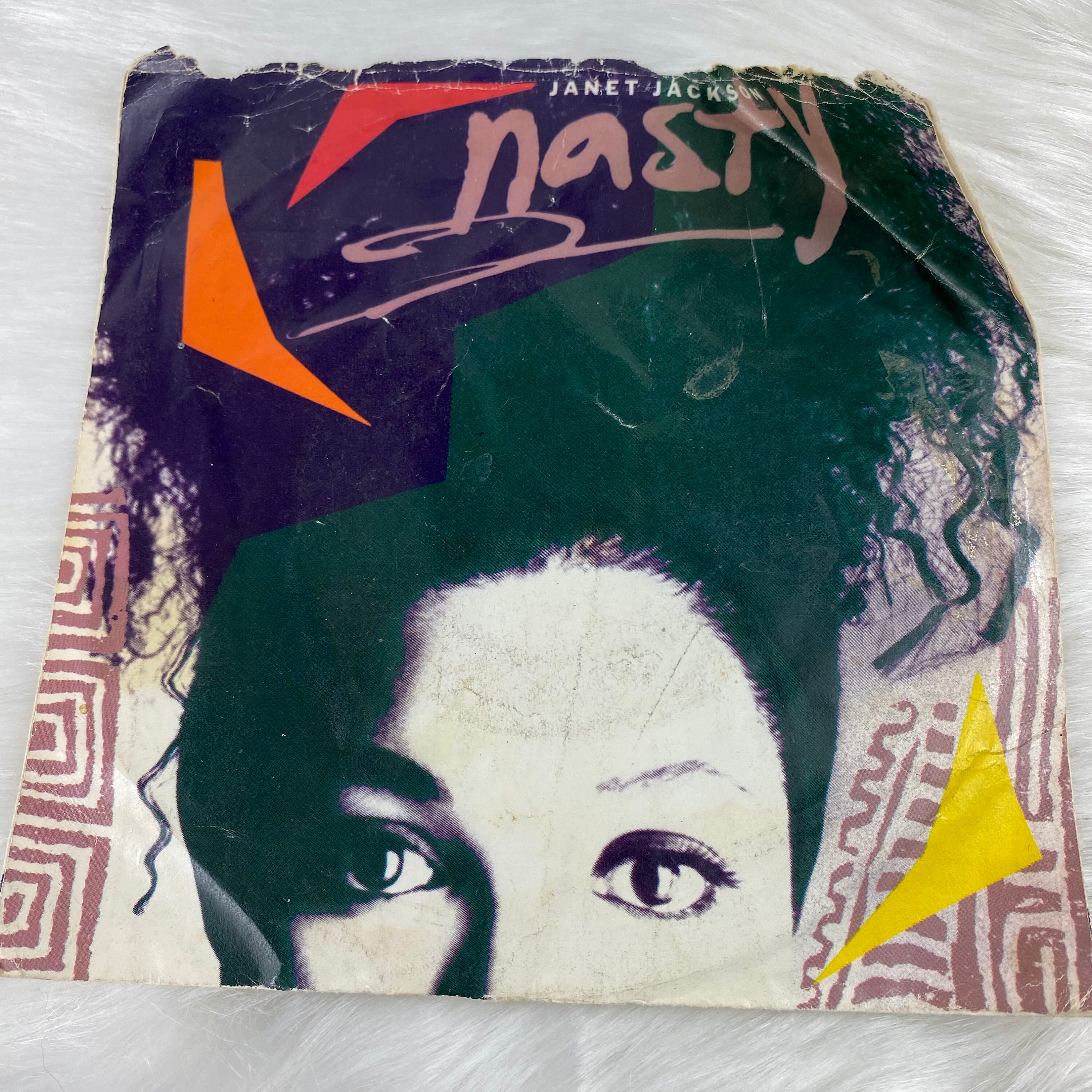 Janet Jackson Nasty/you'll Never Find A Love Like Mine 45 RPM 7