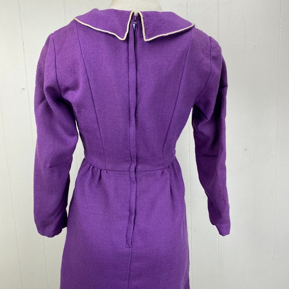 Vintage Sears Fashions Purple with White Peter Pa… - image 7