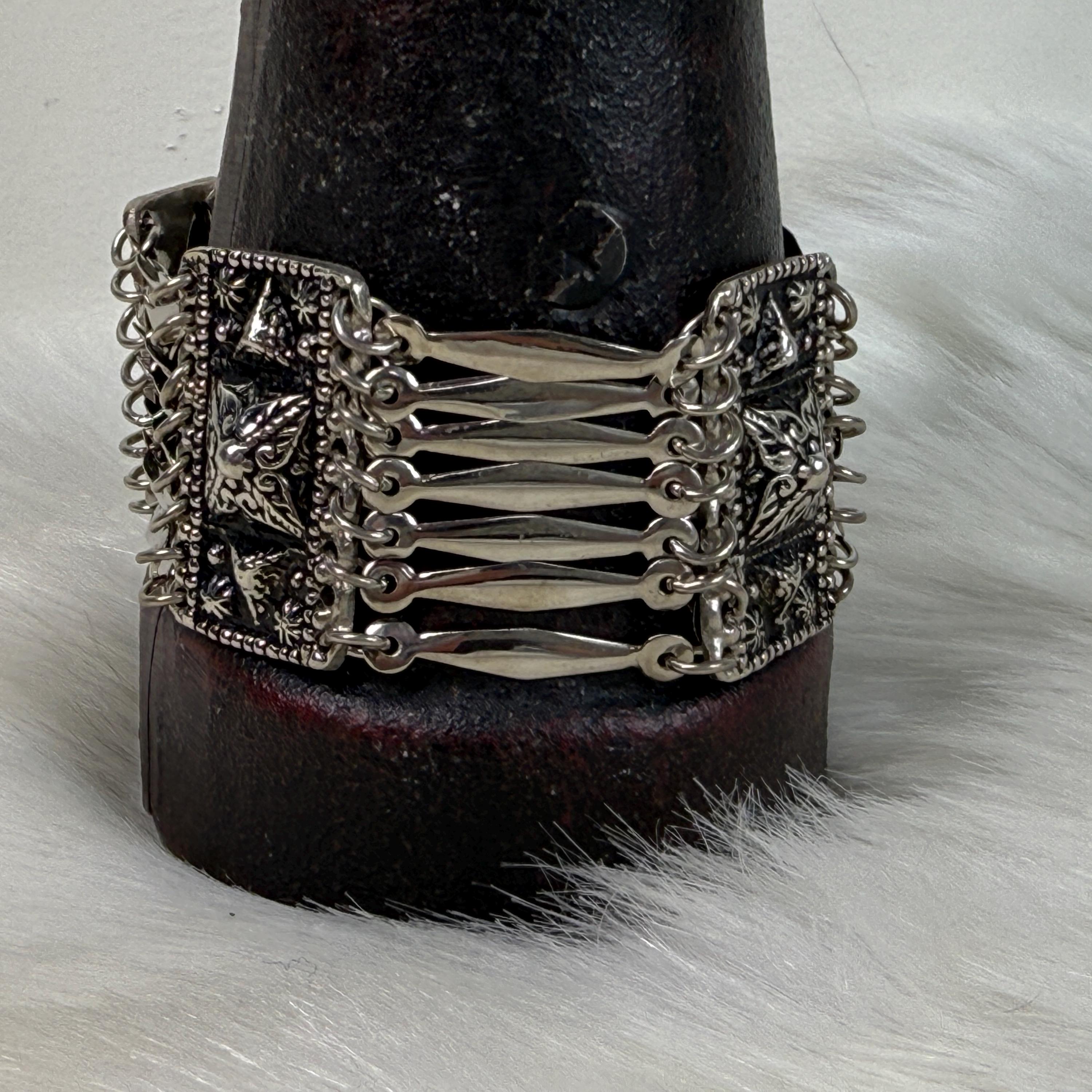 Very Heavy Taxco Mexico 925 Sterling Silver Cuban Link