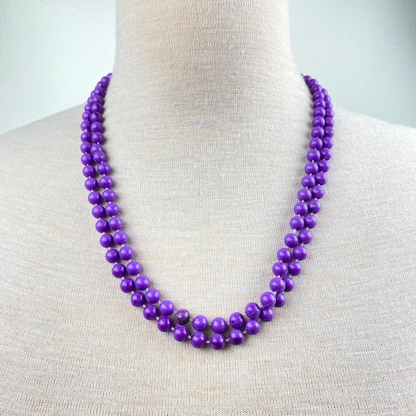 Hong Kong Purple Necklace Etsy