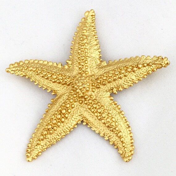 Starfish brooch deals
