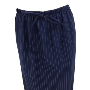 Vintage 90s Eve Adams Blue Pinstripe Skirt Small Free Shipping image 2