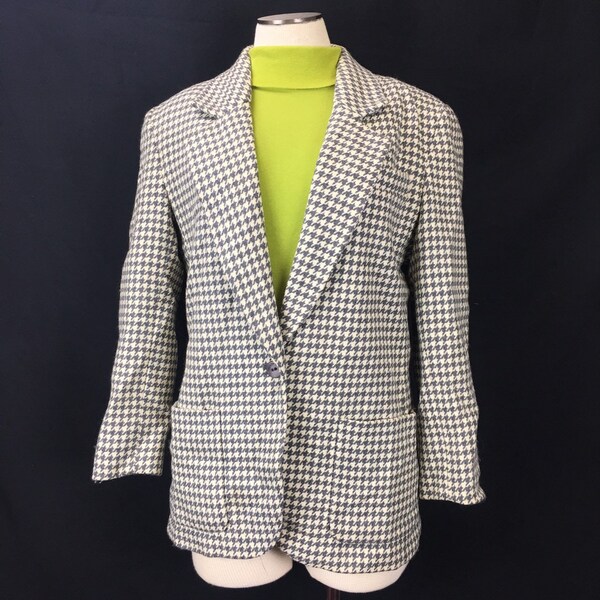 Remain Houndstooth Blazer - Size 10 main image 0