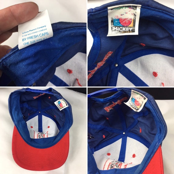 Vintage 90s Mickey Mouse Disney Snapback Cap - Etsy