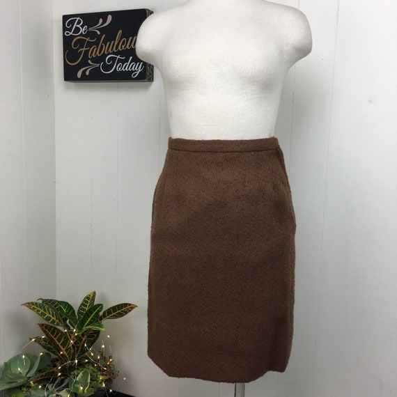Vintage 60s That DEVONBROOK Look Brown Skirt Suit… - image 7