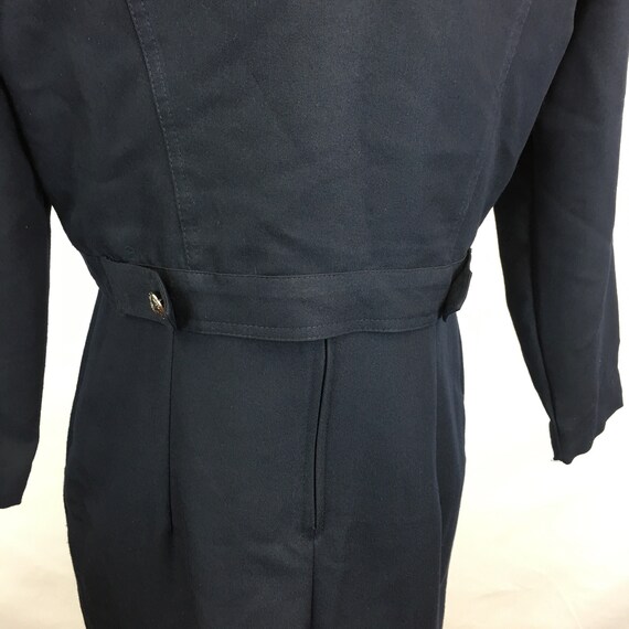 Vintage 80s 90s Black Jacket & Sleeveless Dress S… - image 7