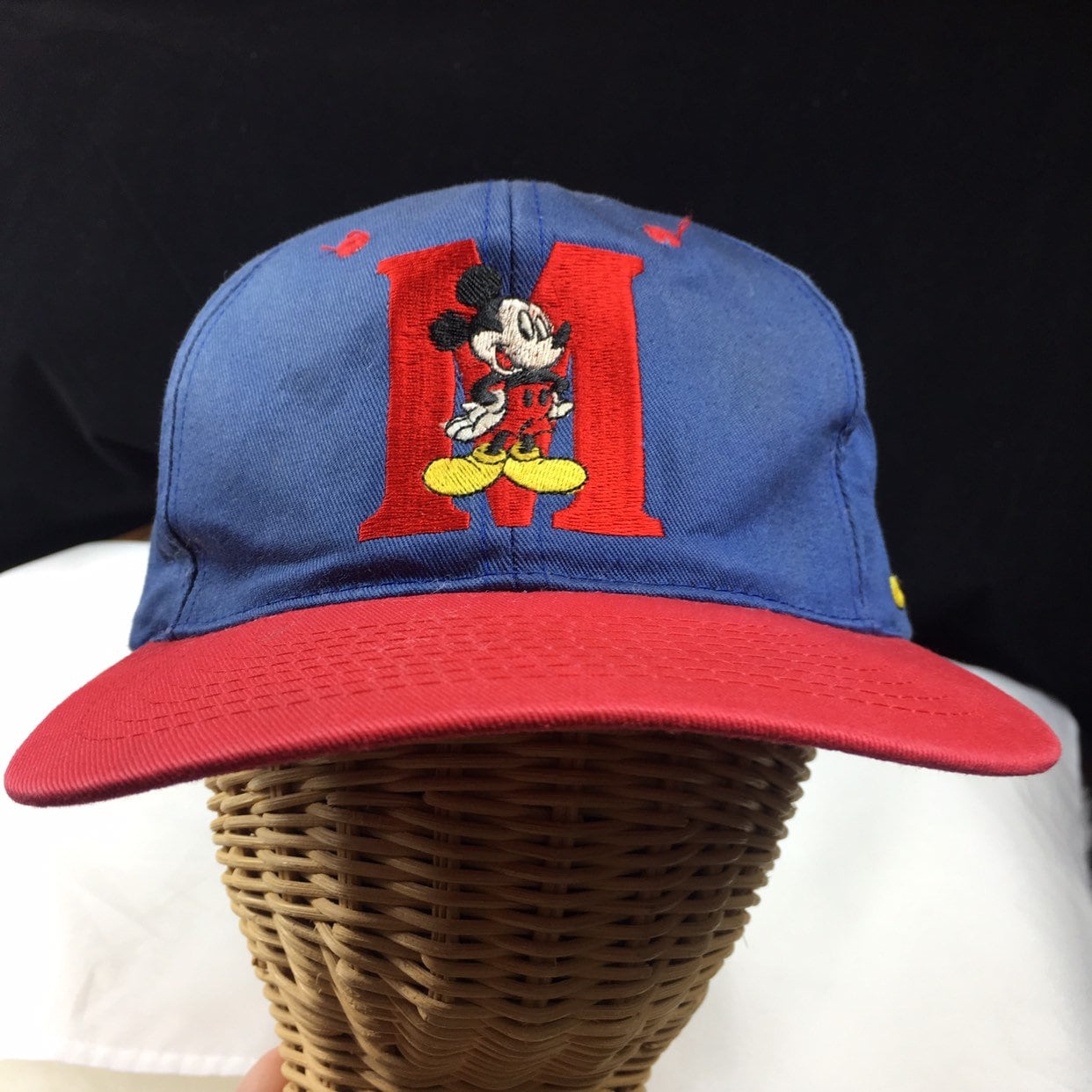 Vintage 90s Mickey Mouse Disney Snapback Cap - Etsy