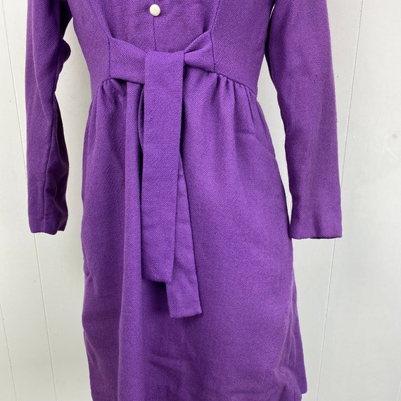 Vintage Sears Fashions Purple with White Peter Pa… - image 3