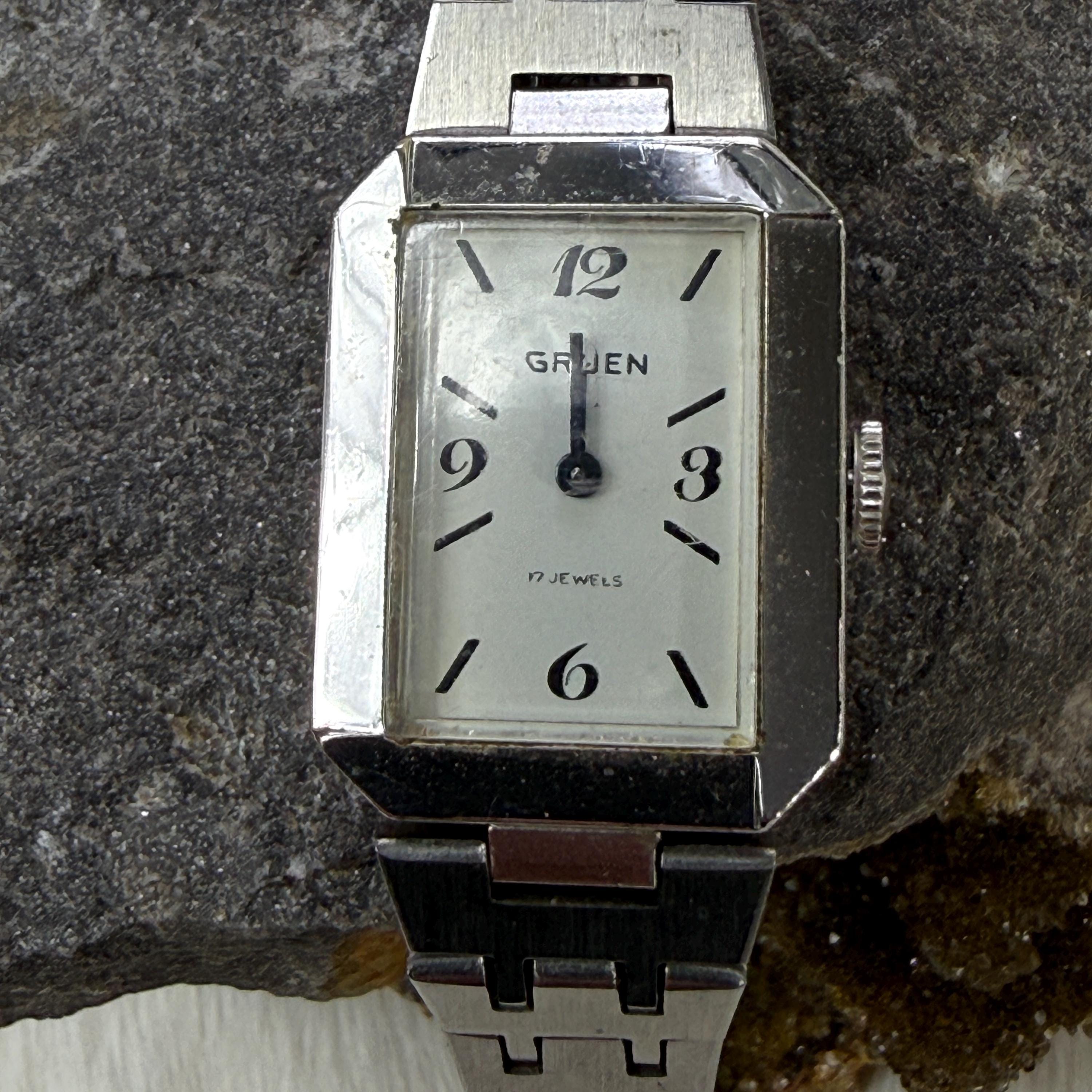 Rare vintage park lane 17 jewel Gruen watch Vintage Gruen Precision 50s 17 Jewel Mechanical Wind  main image 4