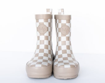 Checkerboard | Children's Rain Boot