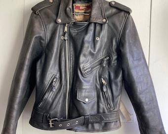 Akaso Vintage Bikers Jacket, Leather Jacket