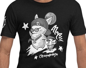 Moogle kupo tshirt para meninas final fantasia xiv jogo topos moda