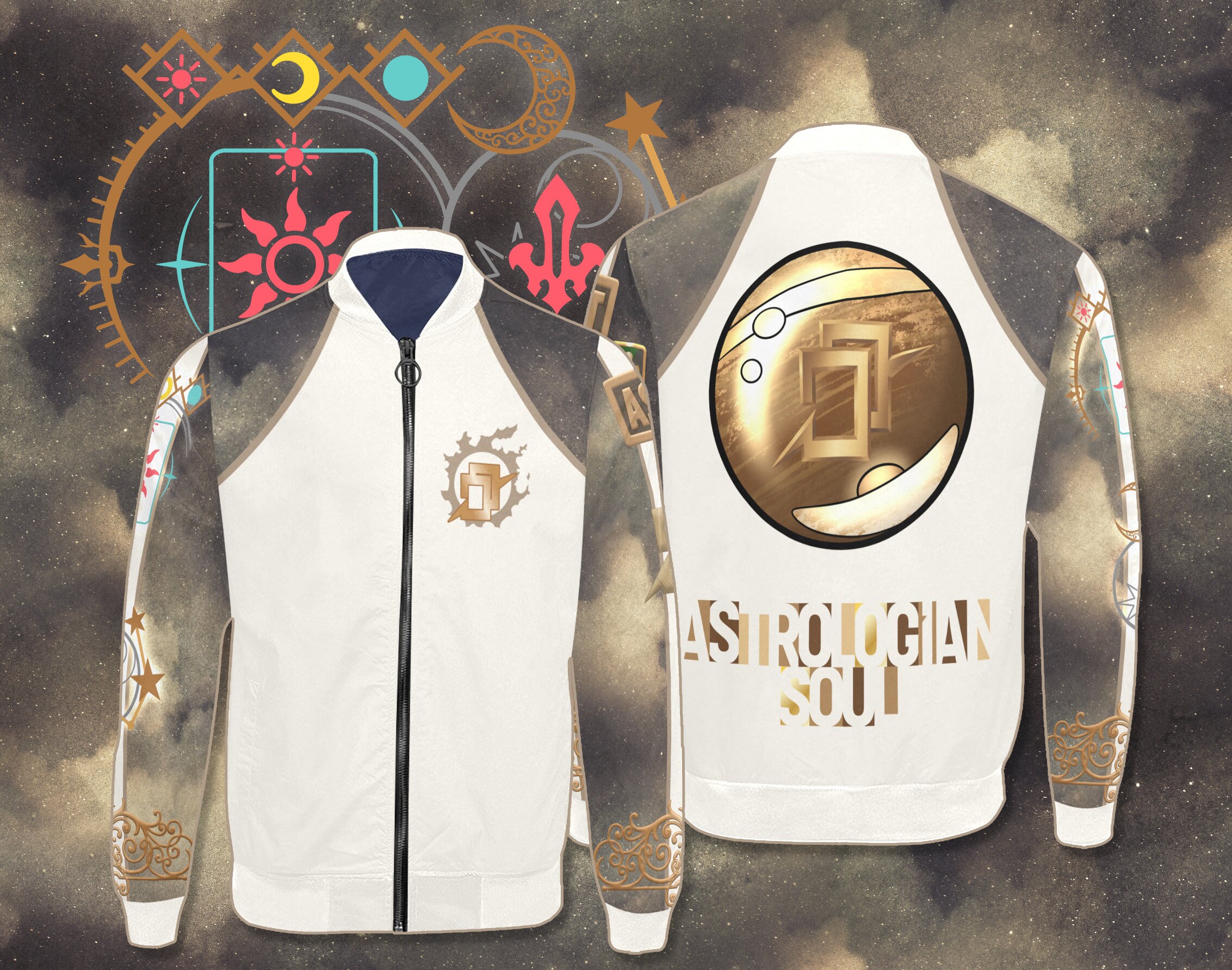 Astrologian Soul Jacket a High Quality Bomber Jacket to Show - Etsy