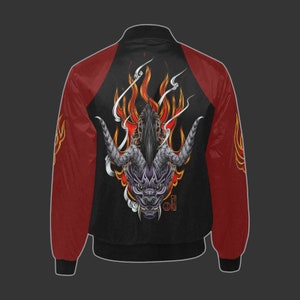 FF14 King Behemoth KB Jacket Original Art Inspired by FFXIV a High ...