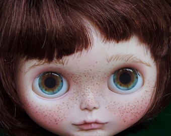 Blythe Middie and Pullip Doll Eyes Realistic Resin Chips Custom Customize OOAK Art Doll Petite Blythe Eye Chips Mini Pullip Eye Chips A27
