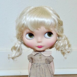 Synthetic Mohair Blythe Wig, 10-11' Doll Wig, Blythe Doll Supplies, Custom Blythe, Blythe, Blythe Doll, Blythe Dolls, Hair for Blythe Doll