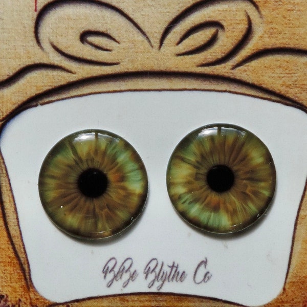 Blythe Eye Chips - Middie, Petite & Pullip Eye Chips, Custom Blythe Eyechips, Realistic Doll Eyes,  Blythe Custom, Blythe Eyes A28