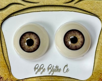 26mm Acrylic Eyes for Biggers Dolls, Blythe, Props, Monsters and More, Realistic Eye for Masks or Custom Dolls