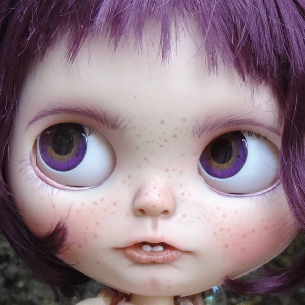 Blythe Middie and Pullip Doll Eyes Realistic Resin Chips Custom Customize OOAK Art Doll Petite Blythe Eye Chips Mini Pullip Eye Chips D60