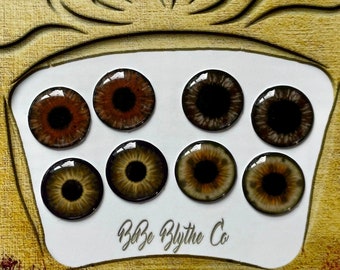 Blythe Eye Chips 4 Pack of Slightly Flawed On Sale Blythe Doll Eyes Realistic Resin Chips Custom Blythe Doll Eye Chips Pack 20