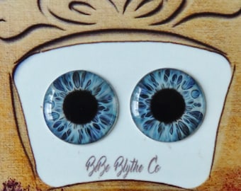 Blythe Eye Chips - Middie, Petite & Pullip Eye Chips, Realistic Doll Eyes, Custom Blythe Doll Eye Chips, Blythe Custom, Blythe Eyes B28-2