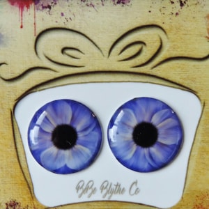 Blythe Eye Chips - Middie, Petite & Pullip Eye Chips, Realistic Doll Eyes, Custom Blythe Doll Eye Chips, Blythe Custom, Blythe Eyes D54