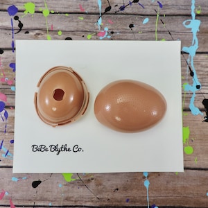 Cúpula e couro cabeludo Blythe para enraizamento, couro cabeludo Blythe para enraizamento, couro cabeludo Blythe em branco, conjunto de cúpula Blythe para molde de boneca RBL