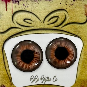 Blythe Eye Chips - Middie, Petite & Pullip Eye Chips, Realistic Doll Eyes, Custom Blythe Doll Eye Chips, Blythe Custom, Blythe Eyes C51