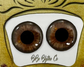 Blythe Eye Chips - Middie, Petite & Pullip Eye Chips, Realistic Doll Eyes, Custom Blythe Doll Eye Chips, Blythe Custom, Blythe Eyes C422