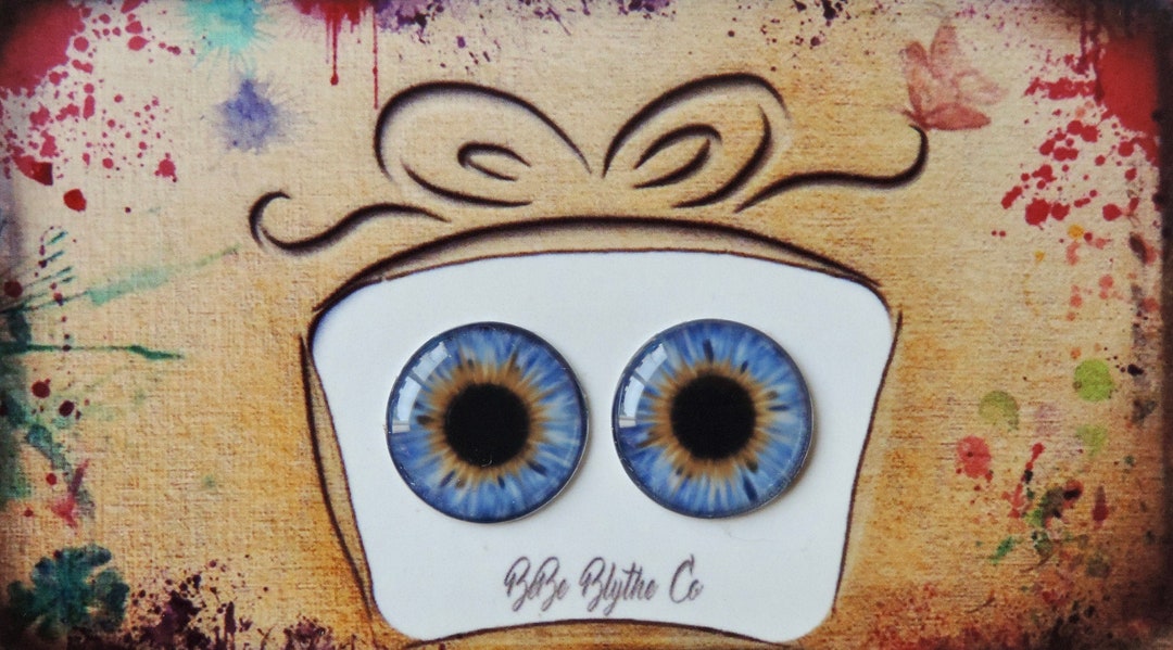 ブライス ミディとプーリップ ドールアイ リアルな樹脂チップ カスタム