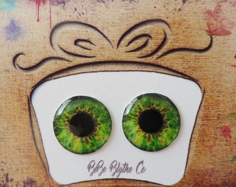 Blythe Eye Chips - Middie, Petite & Pullip Eye Chips, Custom Blythe Eyechips, Realistic Doll Eyes,  Blythe Custom, Blythe Eyes A16-2