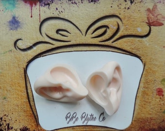 Ears for Blythe, Custom Blythe Doll Ears, Doll Ears, Ears for a Blythe Doll, BeBe Blythe Co, Blythe Ear
