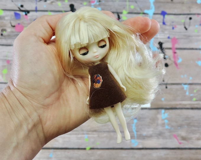 Petite Blythe Doll for Customizing, Blythe Doll Parts, Custom Blythe