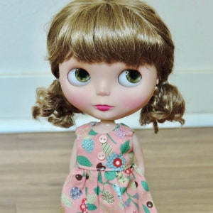 Synthetic Mohair Blythe Wig, 10-11&#39; Doll Wig, Blythe Doll Supplies, Custom Blythe, Blythe, Blythe Doll, Blythe Dolls, Hair for Blythe Doll