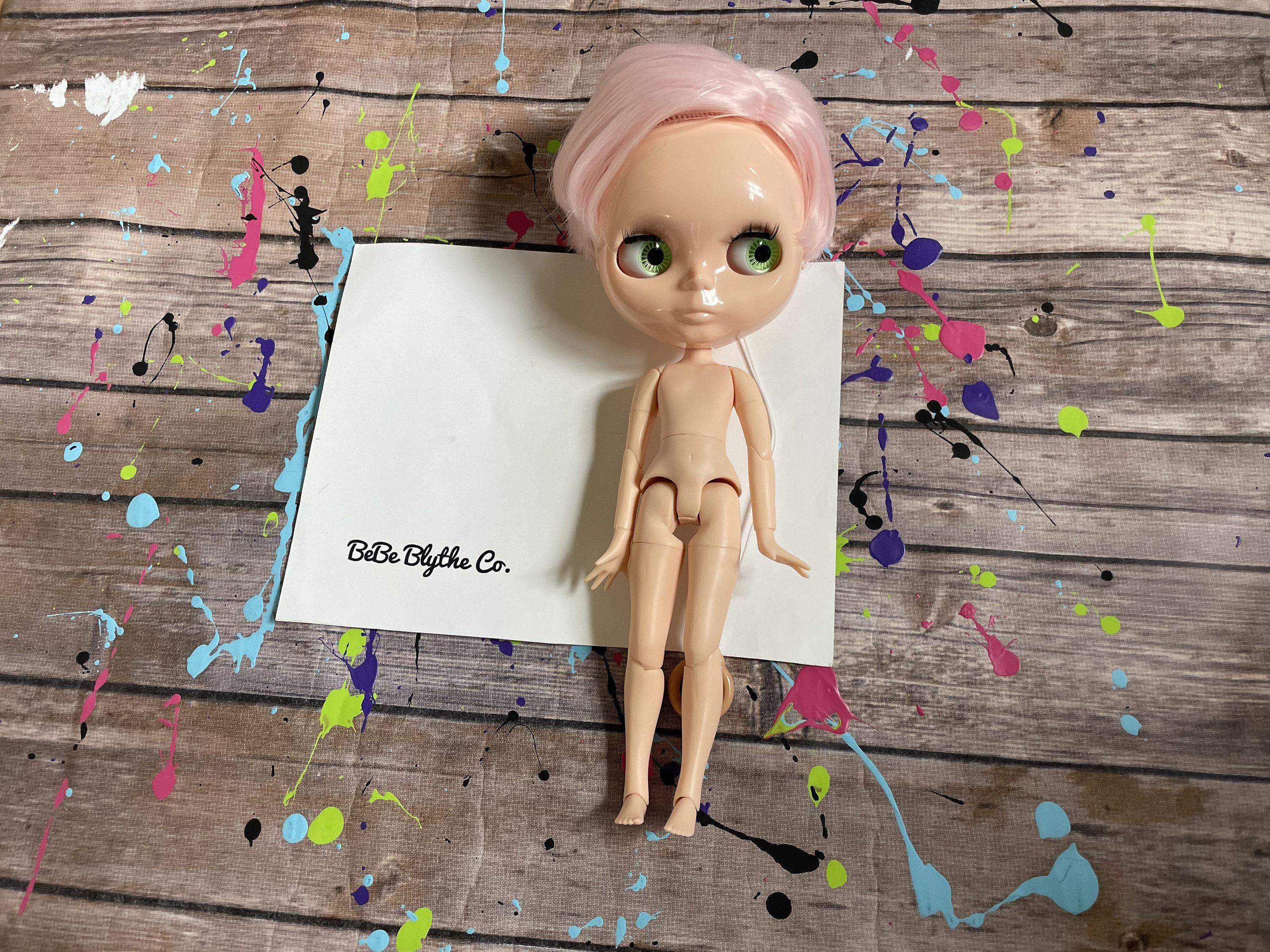 Boy Blythe Doll for Customizing, Blythe Doll Parts, Custom