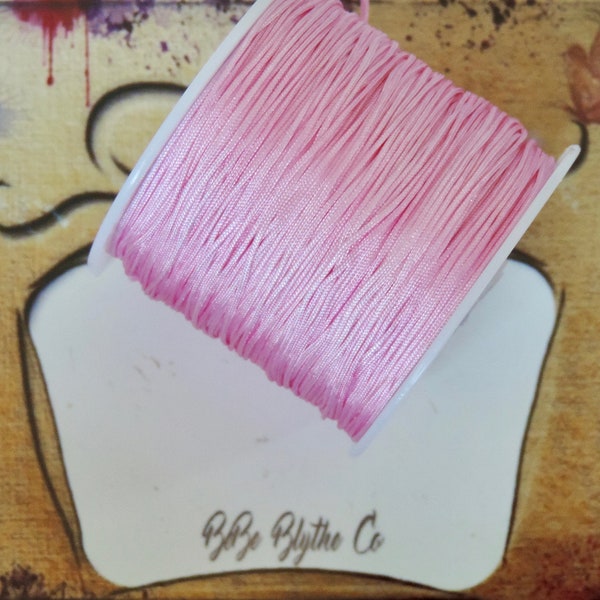 Pink Custom Blythe Doll String Cord for Custom Blythe Pull Strings BeBe Blythe Co Custom Blythe Dolls