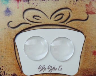 Blythe Eye Chips for Painting Paint your Own Custom Eye Chips No Pupil Flat Back Customize OOAK Artist Art Doll