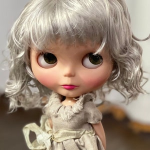 Synthetic Mohair Blythe Wig, 10-11' Doll Wig, Blythe Doll Supplies, Custom Blythe, Blythe, Blythe Doll, Blythe Dolls, Hair for Blythe Doll
