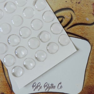 Middie Blythe Resin Eye Chip Stickers 10 Pairs 10mm Make Your Own Blythe Doll Eyechips Custom Middie Blythe Doll Eyes